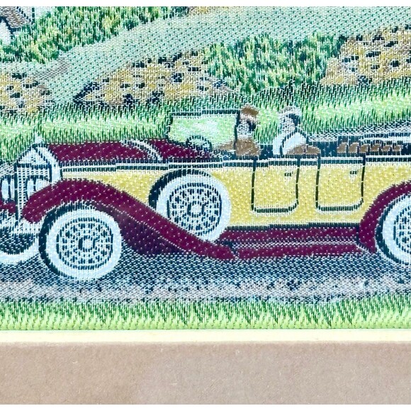 Cash's of Coventry Silk Woven Picture - Rolls Royce Open Tourer (c1930) - Picture 3 of 7